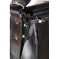 Кожаная сумка через плечо Carlo Gattini Albano black 5006-01. Вид 6.