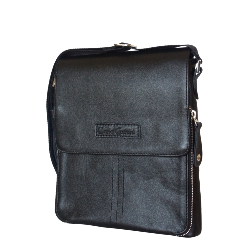 Кожаная мужская сумка Carlo Gattini Volano black 5035-01