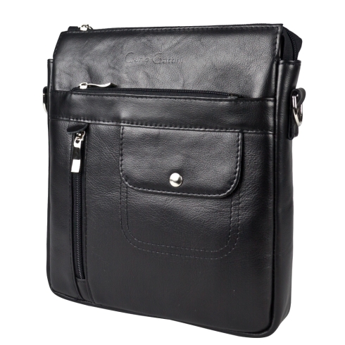 Кожаная мужская сумка Carlo Gattini Fiesole black 5054-01