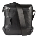 Кожаная мужская сумка Carlo Gattini Antimo black 5055-01. Вид 3.