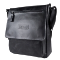 Кожаная мужская сумка Carlo Gattini Bardello black 5061-91