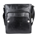 Кожаная мужская сумка Carlo Gattini Bardello black 5061-91. Вид 3.