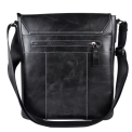 Кожаная мужская сумка Carlo Gattini Bardello black 5061-91. Вид 4.