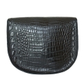 Кожаная женская сумка Carlo Gattini Amendola black 8003-01. Вид 3.