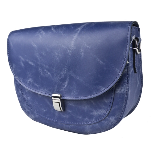 Кожаная женская сумка Carlo Gattini Amendola blue 8003-07