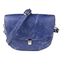 Кожаная женская сумка Carlo Gattini Amendola blue 8003-07. Вид 4.