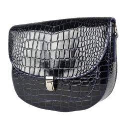 Кожаная женская сумка Carlo Gattini Amendola dark blue 8003-19