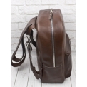 Женский кожаный рюкзак Carlo Gattini Albiate Premium brown 3103-53. Вид 5.