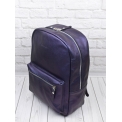 Женский кожаный рюкзак Carlo Gattini Albiate Premium indigo 3103-56. Вид 5.