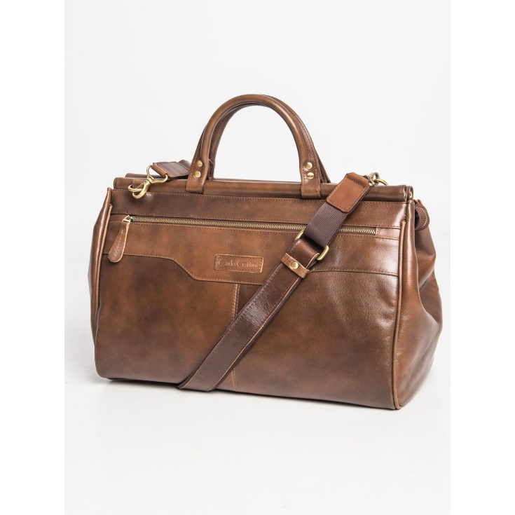 Кожаный саквояж Carlo Gattini Altamura Premium brown 4025-63