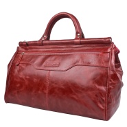 Кожаный саквояж Carlo Gattini Altamura Premium red 4025-58