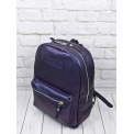Женский кожаный рюкзак Carlo Gattini Anzolla Premium indigo 3040-56. Вид 6.