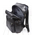 Кожаный рюкзак Carlo Gattini Bertario black 3102-01. Вид 10.