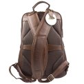 Кожаный рюкзак Carlo Gattini Bertario Premium brown 3102-53. Вид 3.