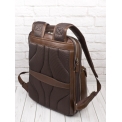 Кожаный рюкзак Carlo Gattini Bertario Premium brown 3102-53. Вид 8.