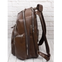 Кожаный рюкзак Carlo Gattini Bertario Premium brown 3102-53. Вид 10.