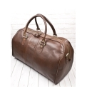 Кожаная дорожная сумка Carlo Gattini Campelli Premium brown 4014-53. Вид 5.