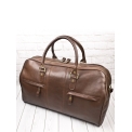 Кожаная дорожная сумка Carlo Gattini Campelli Premium brown 4014-53. Вид 7.