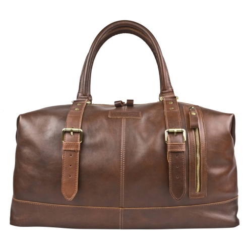Кожаная дорожная сумка Carlo Gattini Campora Premium brown 4019-53