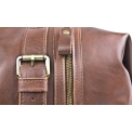 Кожаная дорожная сумка Carlo Gattini Campora Premium brown 4019-53. Вид 3.