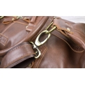 Кожаная дорожная сумка Carlo Gattini Campora Premium brown 4019-53. Вид 4.