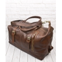 Кожаная дорожная сумка Carlo Gattini Campora Premium brown 4019-53. Вид 7.