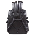 Кожаный рюкзак Carlo Gattini Corruda Premium black 3092-51. Вид 3.