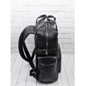 Кожаный рюкзак Carlo Gattini Corruda Premium black 3092-51. Вид 6.