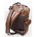 Кожаный рюкзак Carlo Gattini Corruda Premium brown 3092-53. Вид 6.