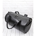 Кожаная дорожная сумка Carlo Gattini Faenza Premium black 4033-01. Вид 4.