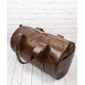 Кожаная дорожная сумка Carlo Gattini Faenza Premium brown 4033-02. Вид 4.