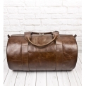 Кожаная дорожная сумка Carlo Gattini Faenza Premium brown 4033-02. Вид 6.