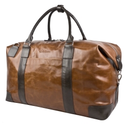 Кожаная дорожная сумка Carlo Gattini Fidenza Premium cog brown 4036-03