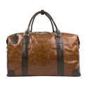 Кожаная дорожная сумка Carlo Gattini Fidenza Premium cog brown 4036-03. Вид 2.