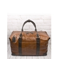 Кожаная дорожная сумка Carlo Gattini Fidenza Premium cog brown 4036-03. Вид 5.