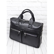 Сумка для ноутбука Carlo Gattini Lugano Premium black 1007-51. Вид 5.