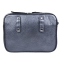 Кожаная женская сумка Carlo Gattini Melotta shiny grey 8017-40. Вид 3.