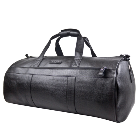 Кожаный портплед дорожная сумка Carlo Gattini Milano black 4035-01
