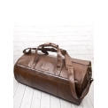 Кожаный портплед дорожная сумка Carlo Gattini Milano Premium brown 4035-53. Вид 4.