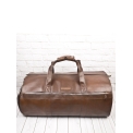 Кожаный портплед дорожная сумка Carlo Gattini Milano Premium brown 4035-53. Вид 7.