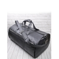 Кожаный портплед дорожная сумка Carlo Gattini Milano Premium iron grey 4035-55. Вид 7.