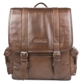 Кожаный рюкзак Carlo Gattini Montalbano Premium brown 3097-53. Вид 2.