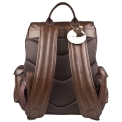 Кожаный рюкзак Carlo Gattini Montalbano Premium brown 3097-53. Вид 3.