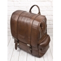 Кожаный рюкзак Carlo Gattini Montalbano Premium brown 3097-53. Вид 5.
