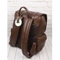 Кожаный рюкзак Carlo Gattini Montalbano Premium brown 3097-53. Вид 6.