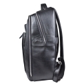 Кожаный рюкзак Carlo Gattini Montemoro Premium black 3044-51. Вид 3.