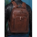 Кожаный рюкзак Carlo Gattini Montemoro Premium brown 3044-53. Вид 13.