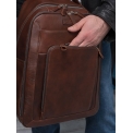 Кожаный рюкзак Carlo Gattini Montemoro Premium brown 3044-53. Вид 16.