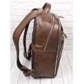 Кожаный рюкзак Carlo Gattini Montemoro Premium brown 3044-53. Вид 6.