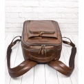 Кожаный рюкзак Carlo Gattini Montemoro Premium brown 3044-53. Вид 9.